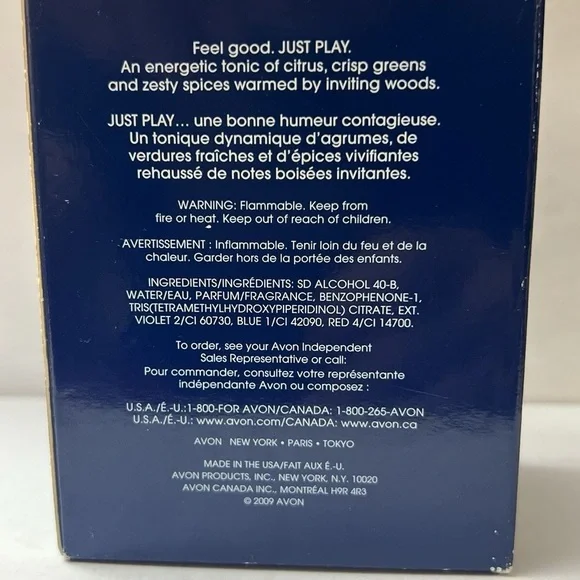 Avon Just Play Men's Fragrance - Picture 4 of 4